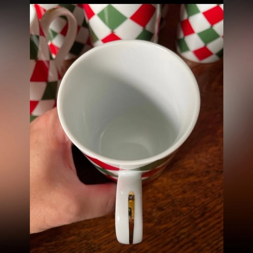 Williams Sonoma Harlequin Mug
